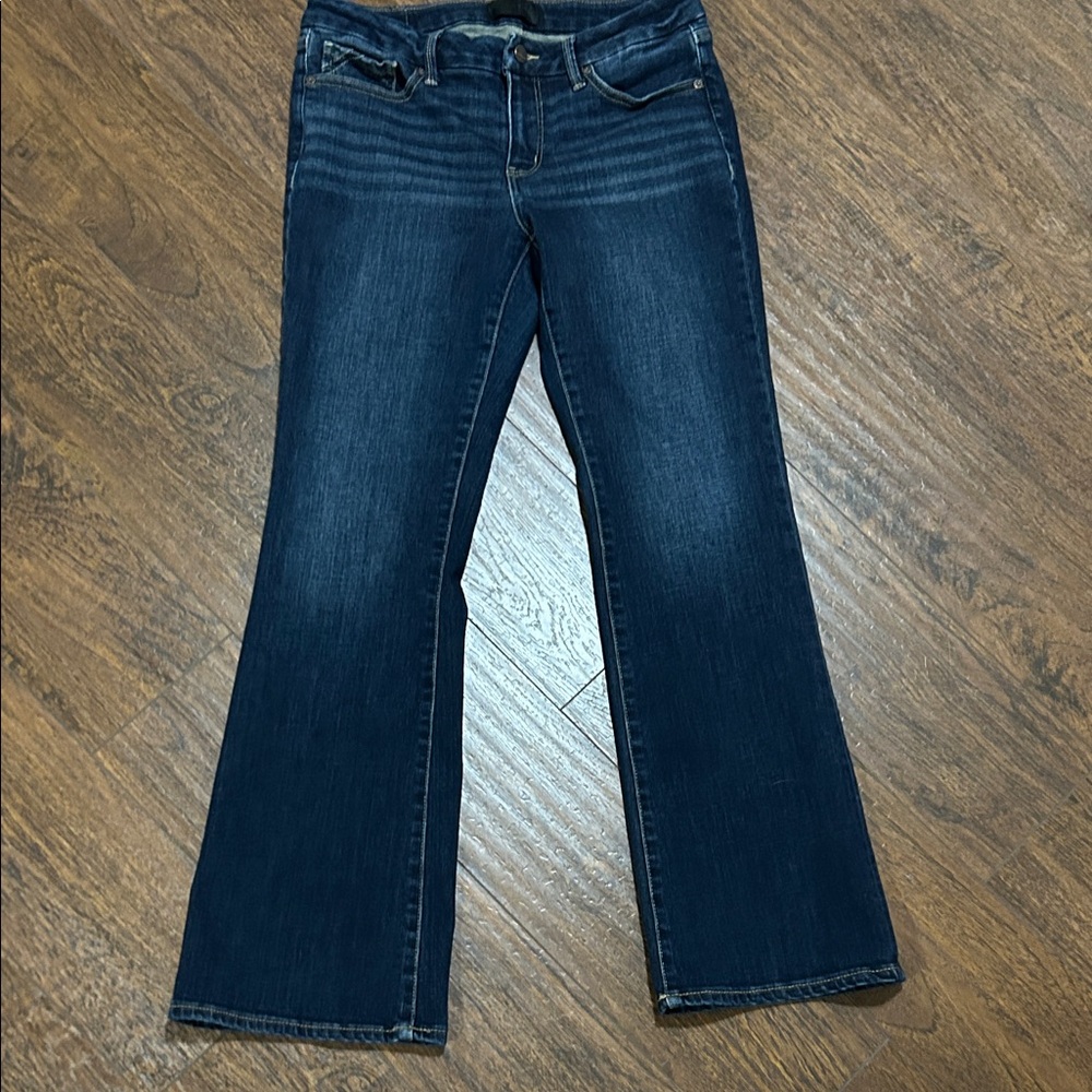 Buckle Navy Flare Women's Jeans